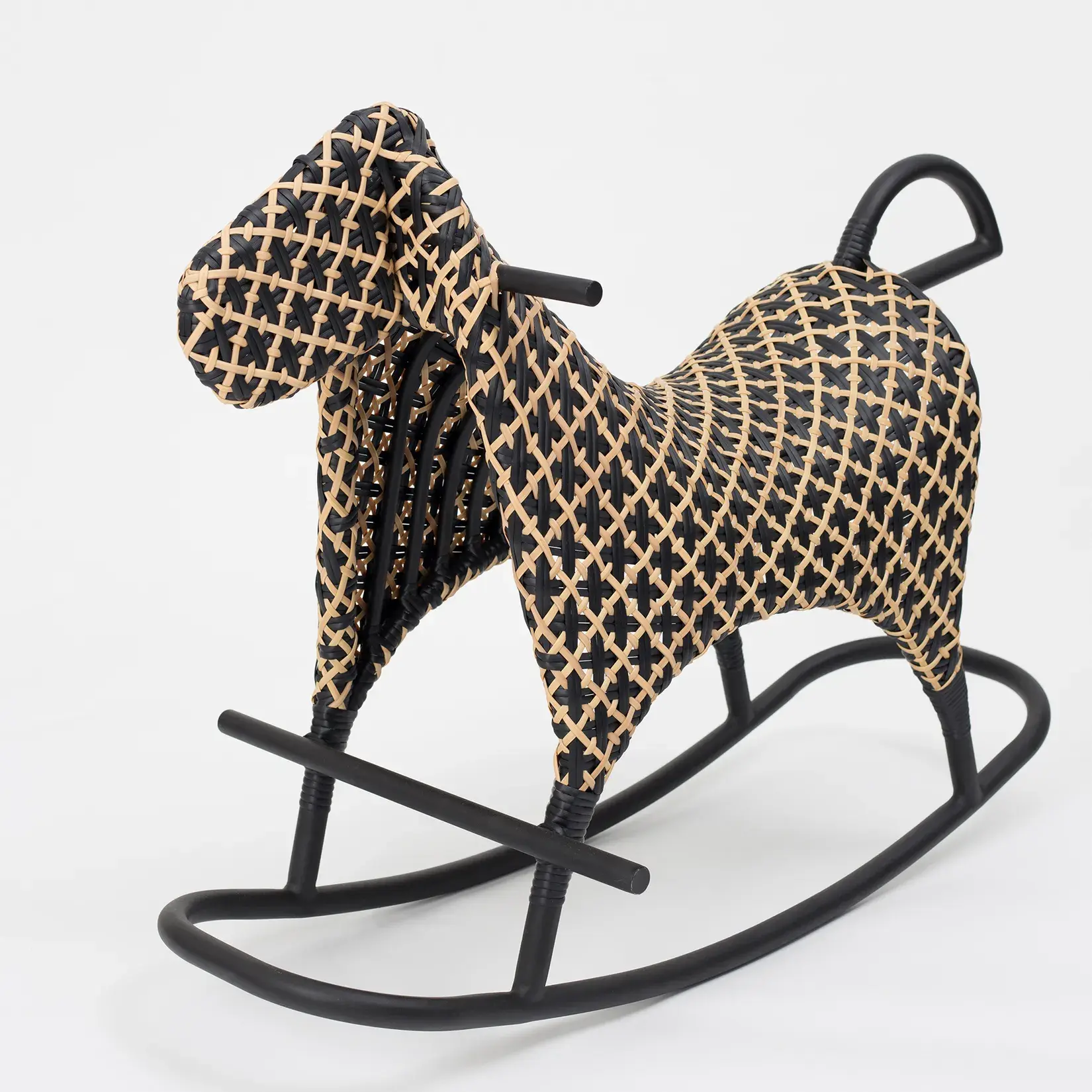 Lumping Rocking Rattan Horse - Unique design